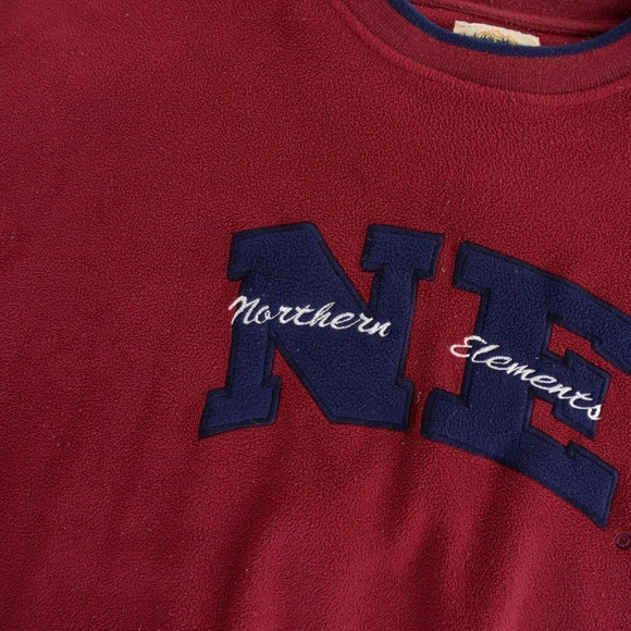 Vintage Northern Elements  Red Crewneck Sweater - Picture 7 of 12